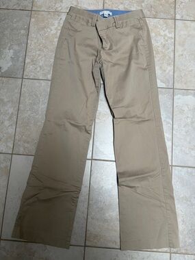 EUC Banana Republic women’s Tan Straight-Leg Chinos size 4